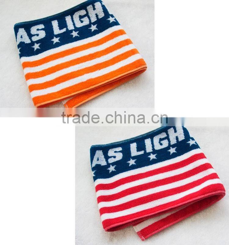 100% Cotton Unisex Adult Quick Dry Custom Sport Towels GYM Towel With Logo