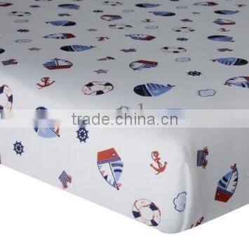 hot sales 100% cotton baby bedding sheet