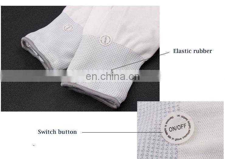 Factory direct sale halloween decorations cool masquerade led flashing finger lighting party gloves MFJ-0038