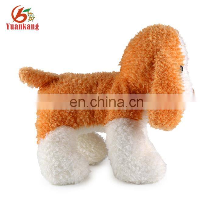 wholesale 35cm plush stuffed harrier dog toy