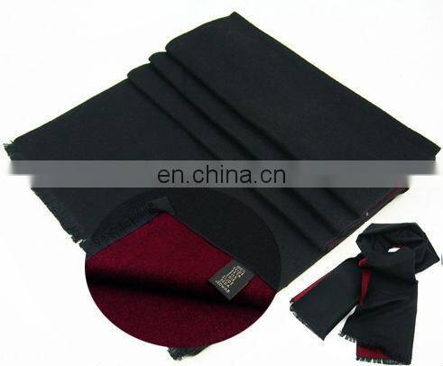 reversible men woven silk shawls