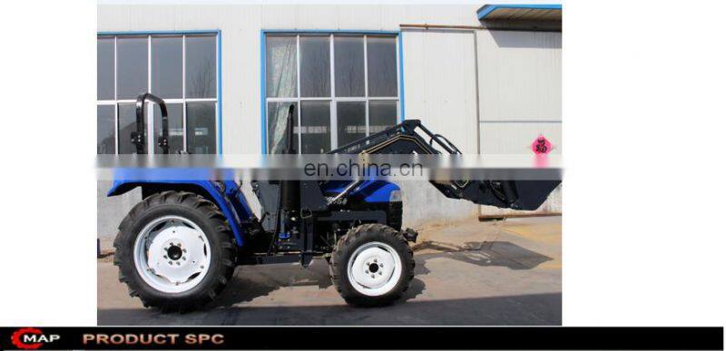 Cheap tractor truck 45hp fram tractor machine with front loader