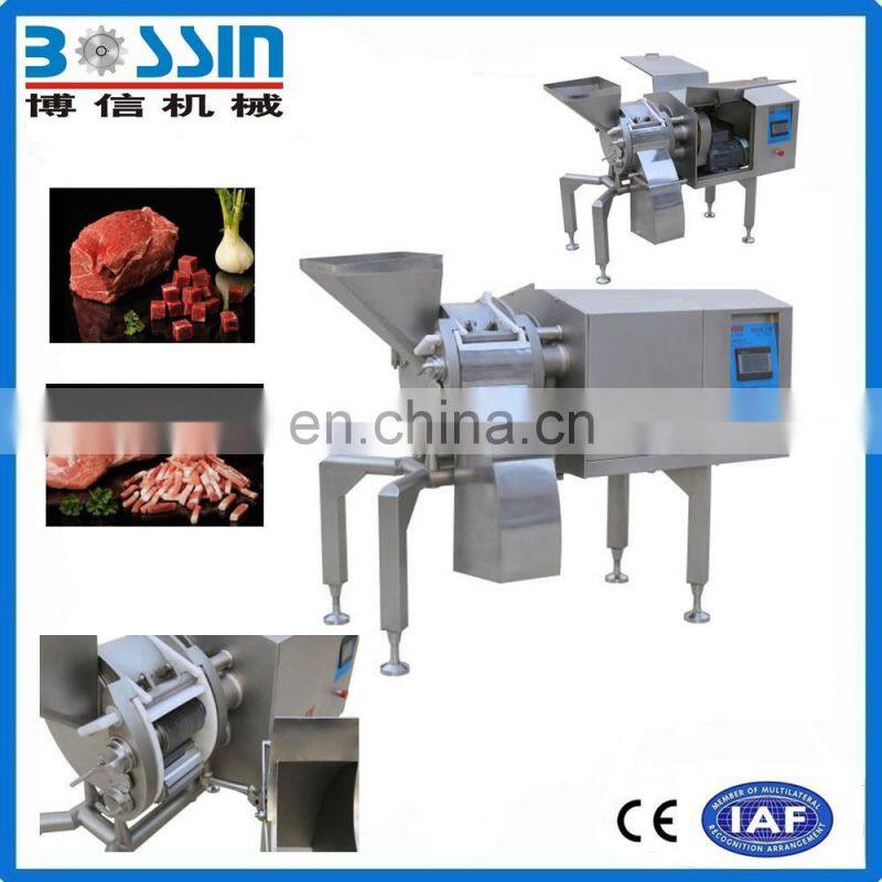 vegetable and meat dicer machine