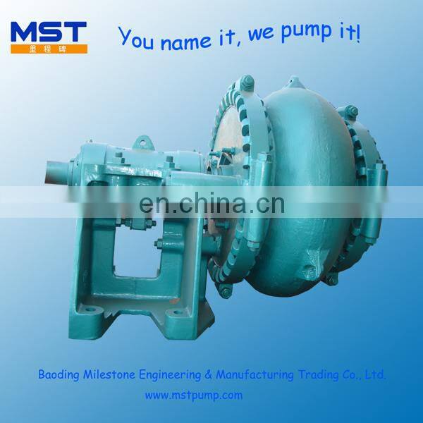 Heavy duty electric gravel dredge pump