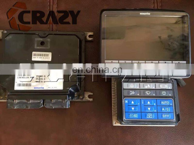 PC200-8 Monitor 7835-31-1009 & PC200-8 cab controller 7835-46-1007,excavator spare parts
