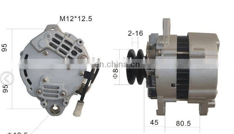 Good Price Rated Current 24V 25A car alternator ACE 27030-56080