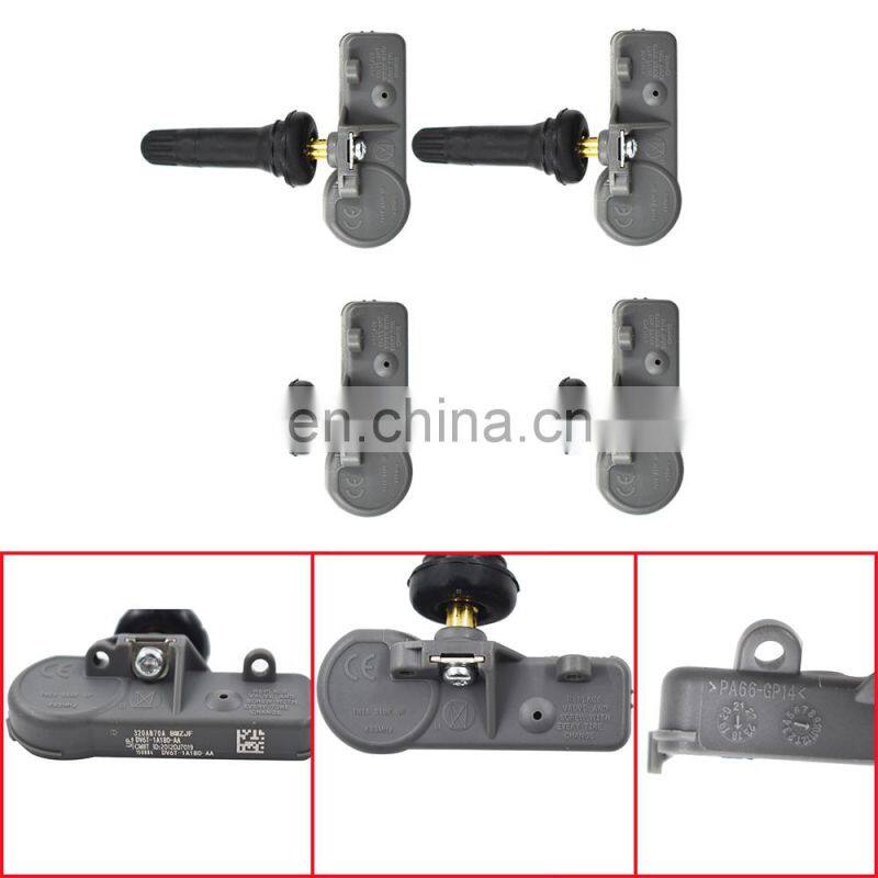 4PCS TPMS Sensor Tire Pressure Monitor System For Ford DV6T-1A180-AA