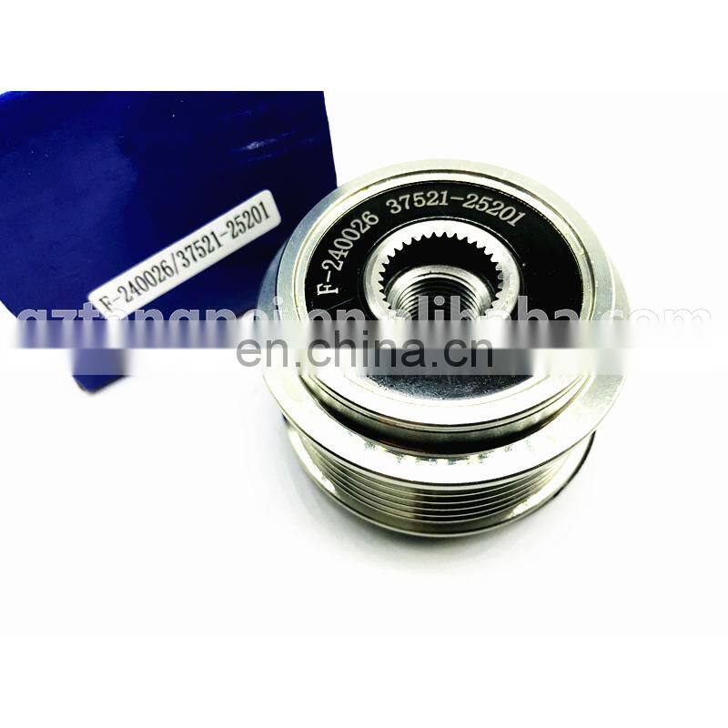 Alternator Clutch Pulley For Hyun-dai Ki-a OEM F-240026 37521-25201 F240026 3752125201