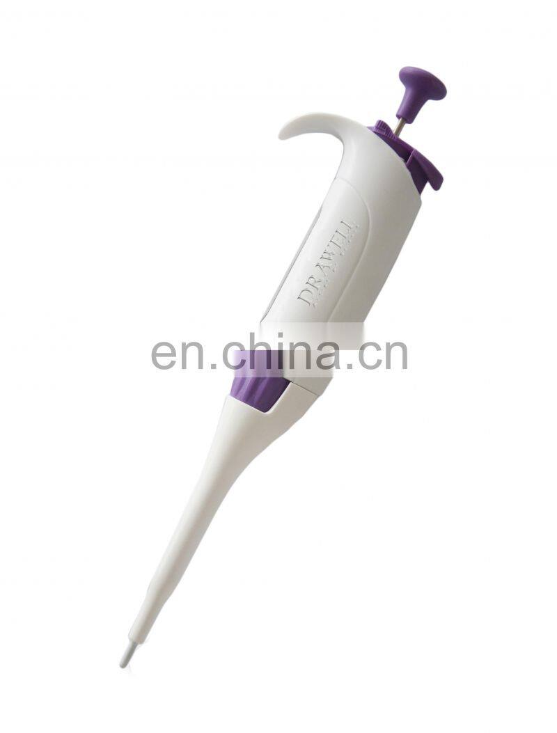 Single channel micro mechanical pipette