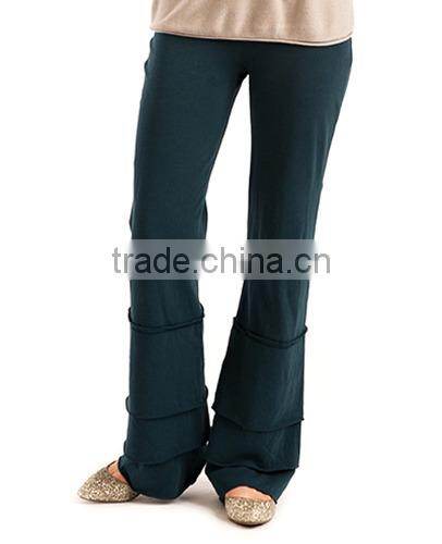 New style Women's cotton knit pants sets Willow Ruffl