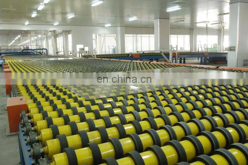 6mm clear float glass shelf with mat-broken edge