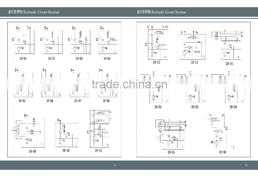 SJ-technology mini double acting hydraulic power unit supplier