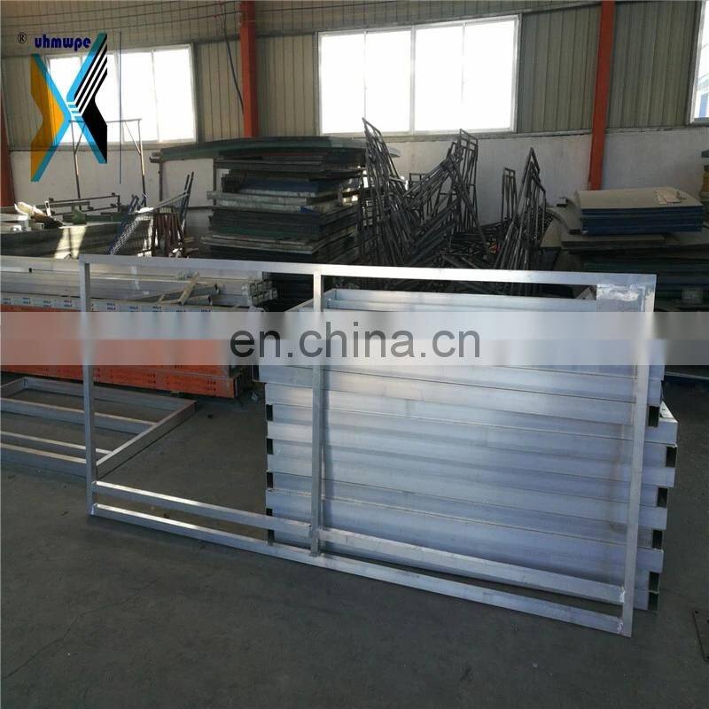 hdpe ice hockey dasher board system/polyethylene fence plastic panels/portable soccer wall