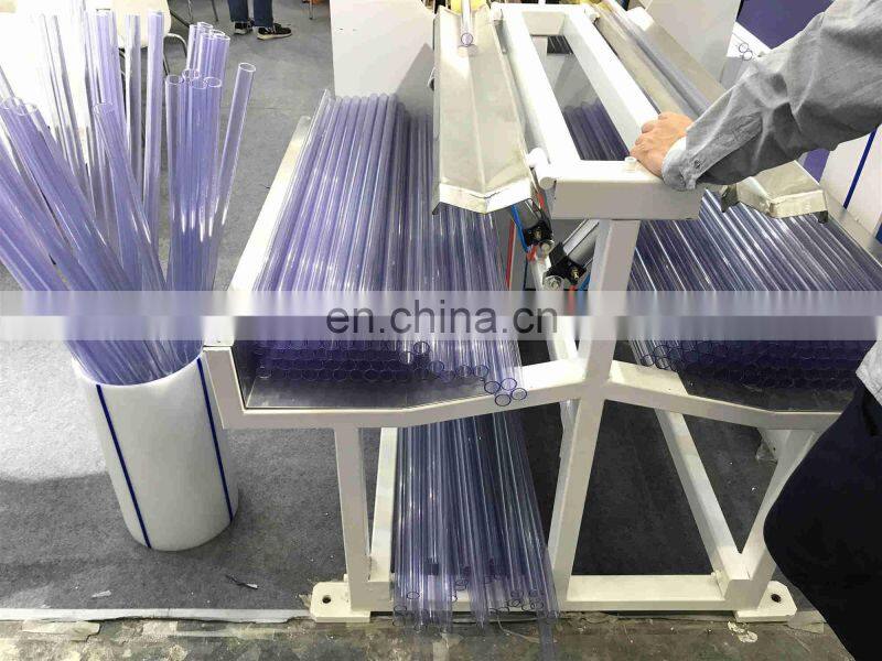 PVC transparent electric conduit pipe making machine production line