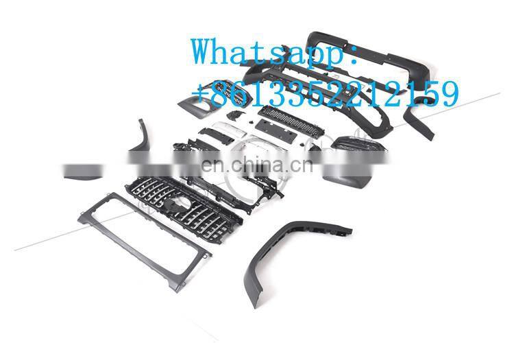 2019 G class w464 g63 front bumper rear bumper grille fender and carbon fiber hood body kit g500 g63 g65 g55
