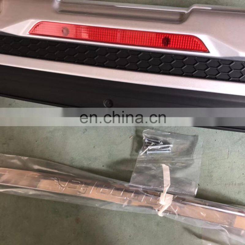 ABS front and rear bumper guard  bumper protector for Hyundai ix 45 2017-2018  car accessories