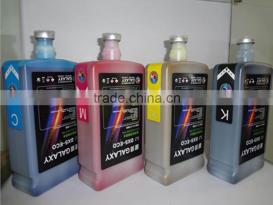 Buy 3 liters get 1 for free!keep 24 months Galaxy eco ink for UD printer UD-211/LA/UD-2112LA printer