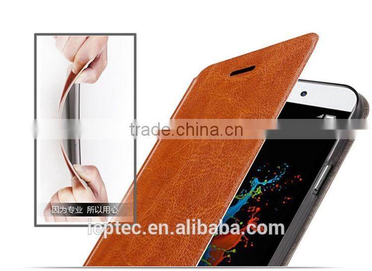 MOFi RUI Series Mobile Phone PU Leather Flip Case Cover for XiaoMi RedMi3, Back cover for RedMi3