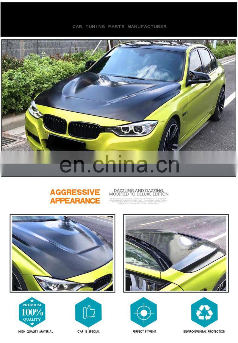 Carbon Fiber Auto engine hoods for BMW 3-Series F30 F35 F32