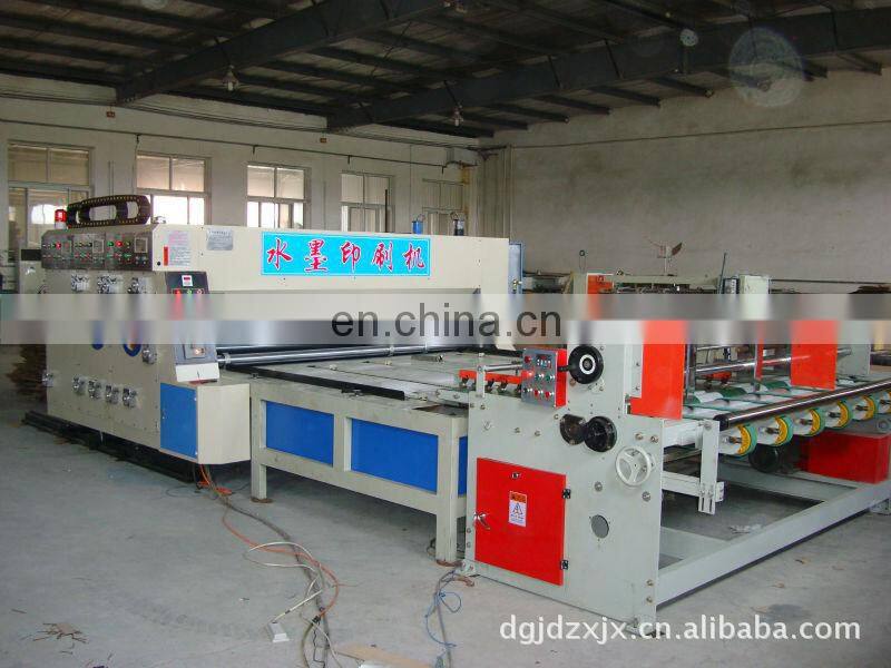 hot sale corrugated carton box printing machine