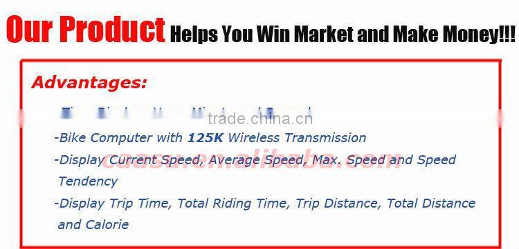 Popular Wireless Bicycle Computer