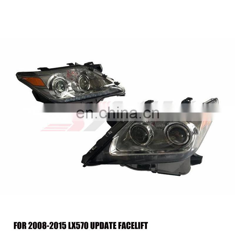 New arrival bumper tuning LX old change nuw facelift body kit for 2008-2015 LX570