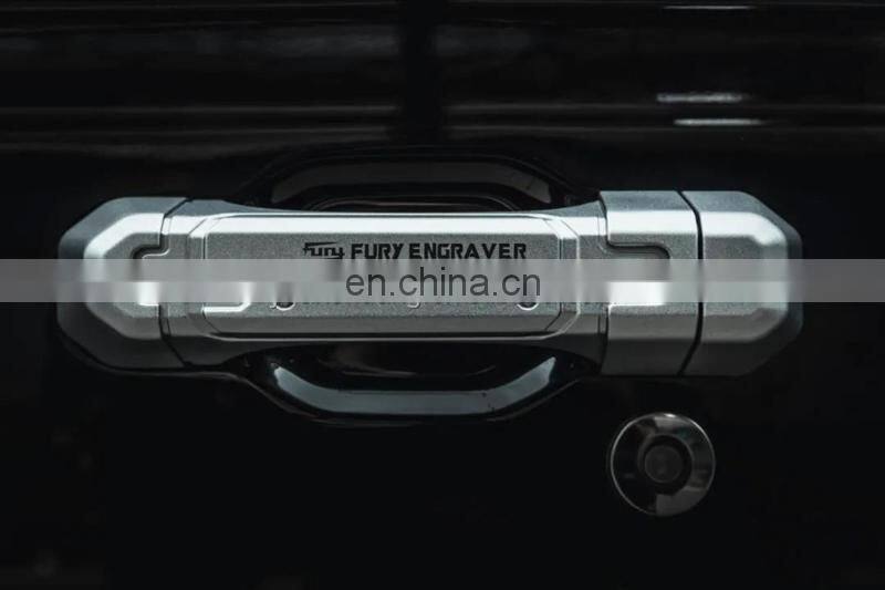 Furyengraver style aluminum 4 door handle for Jeep wrangler JL 2018+ 4x4 accessories