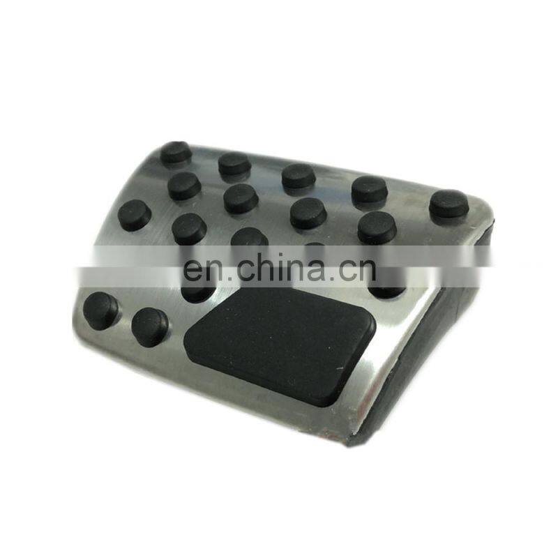 Wholesales Emergency Brake Pedal Pad Car Covers Auto Foot Rest Rubber Aluminum Pedal Pad for Cherokee