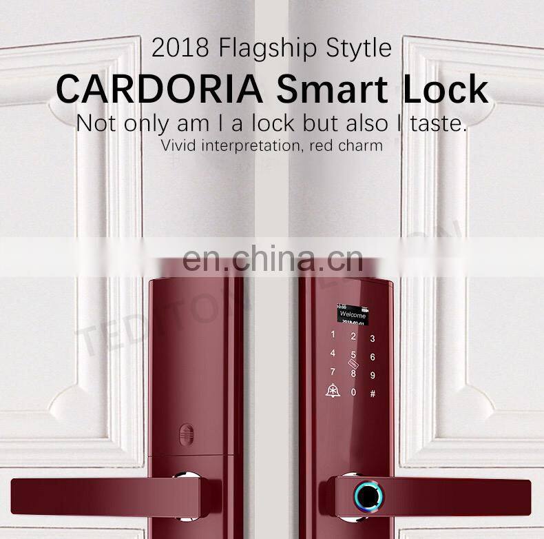 Fingerprint Door lock Waterproof Electronic Door Lock Intelligent Biometric Door Smart Fingerprint Lock
