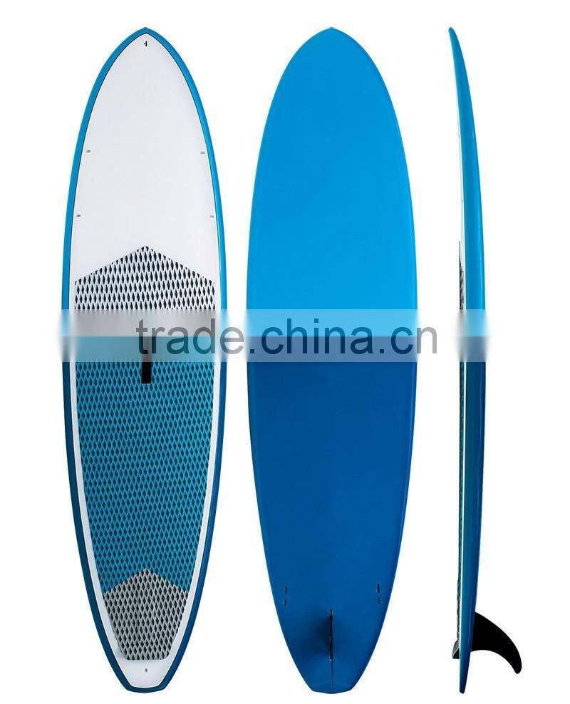 High density eps foam epoxy fiber sup paddle surfboard