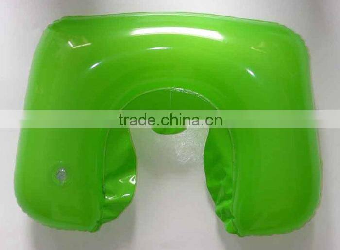 Inflatable Travel Air Pillow Beach Standard Size PVC Inflatable Relax Cushion Camping Head Rest