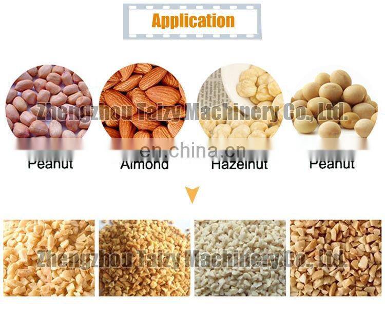 Peanut Nuts Chopping Machine Almond Groundnut Cutting Equipment
