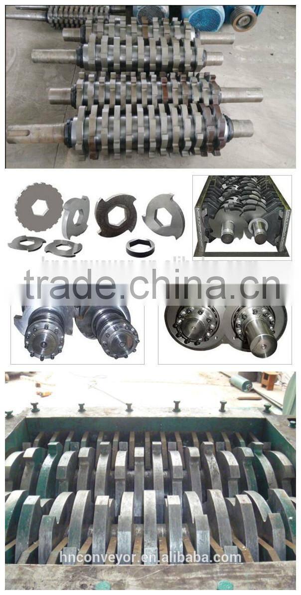 metal shredder/shredder plastic price/plastic bottle shredder machine
