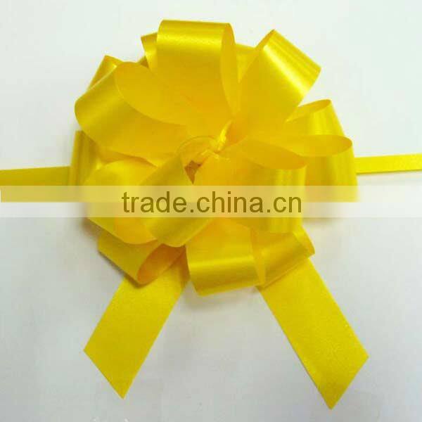 Colored Fancy Holographic PP Gift Ribbon Curly Bow/PP Solid/Metallic/Hologram HOHOHO Fancy bows