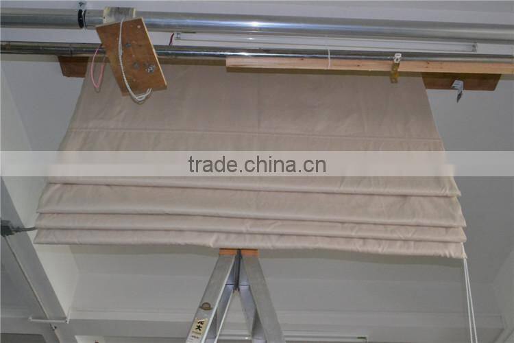 Curtain times rainbow colored roman blinds with string manual operation