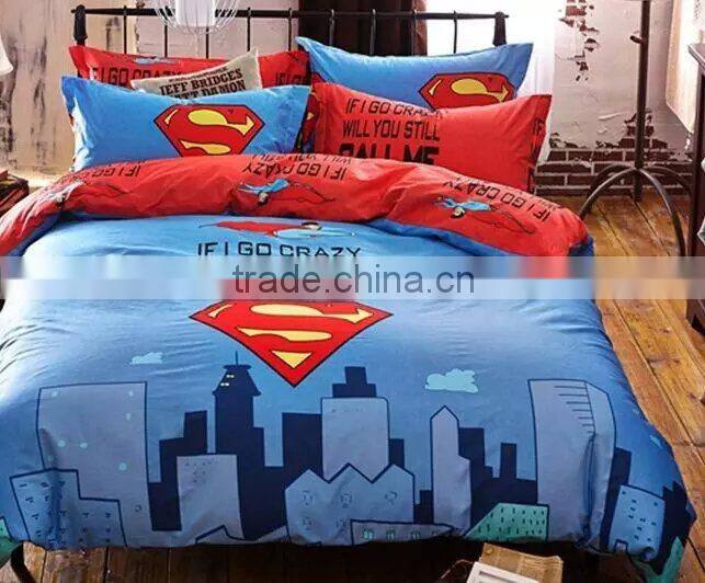 polyester kid designs bed sheet fabrics