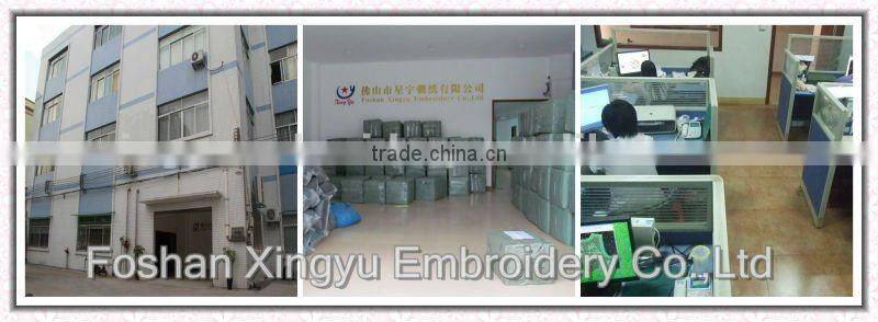 Factory Fantastic Style Embroidery Neck Patches