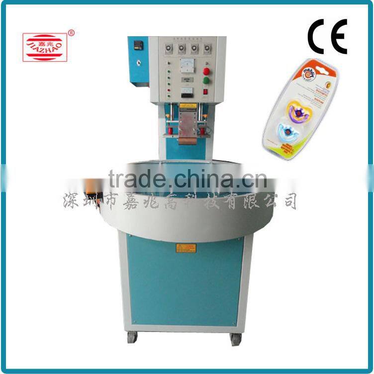 Nipple blister plastic package hot sealing machine