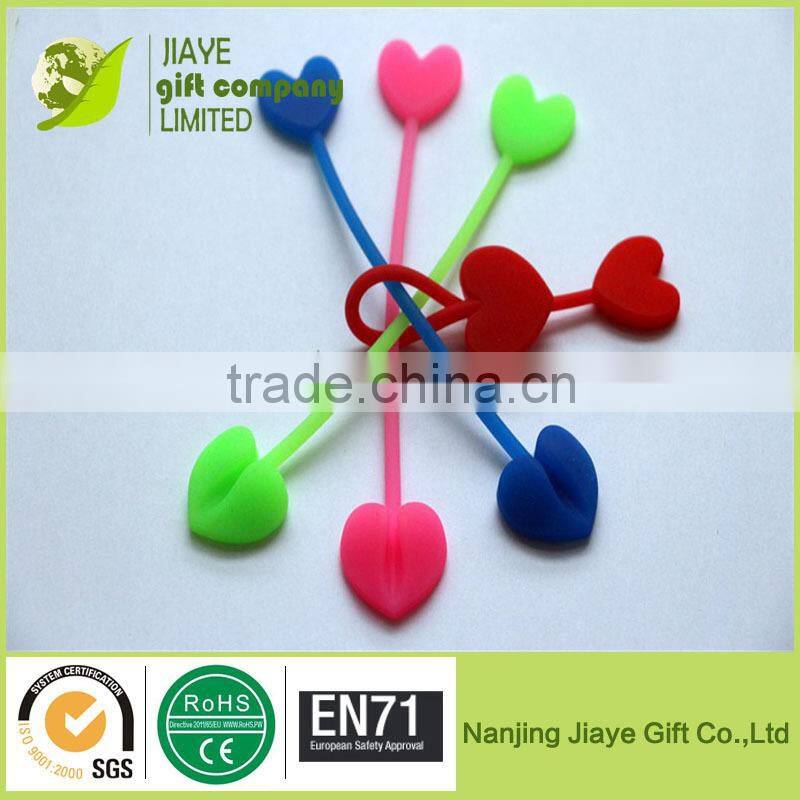 SiliconeHeart Shape Bread Bag Seal Clip/Food Storage Clip