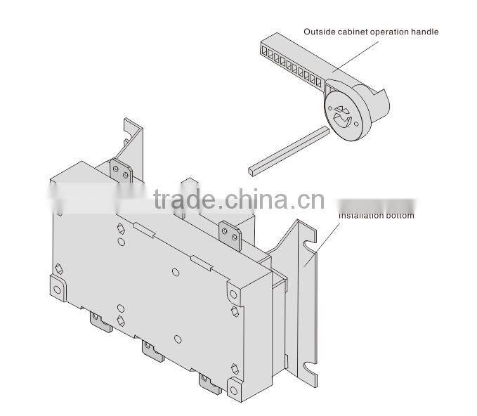 Indoor Outdoor Electric 3P 4P AC DC Load Isolating switch