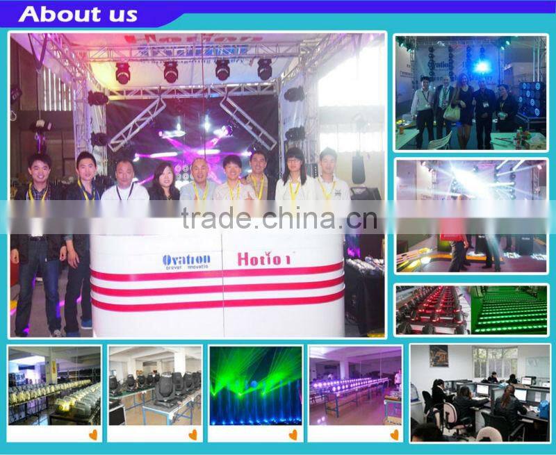 DMX control newest linkable hight power stage par light 24*12W par can