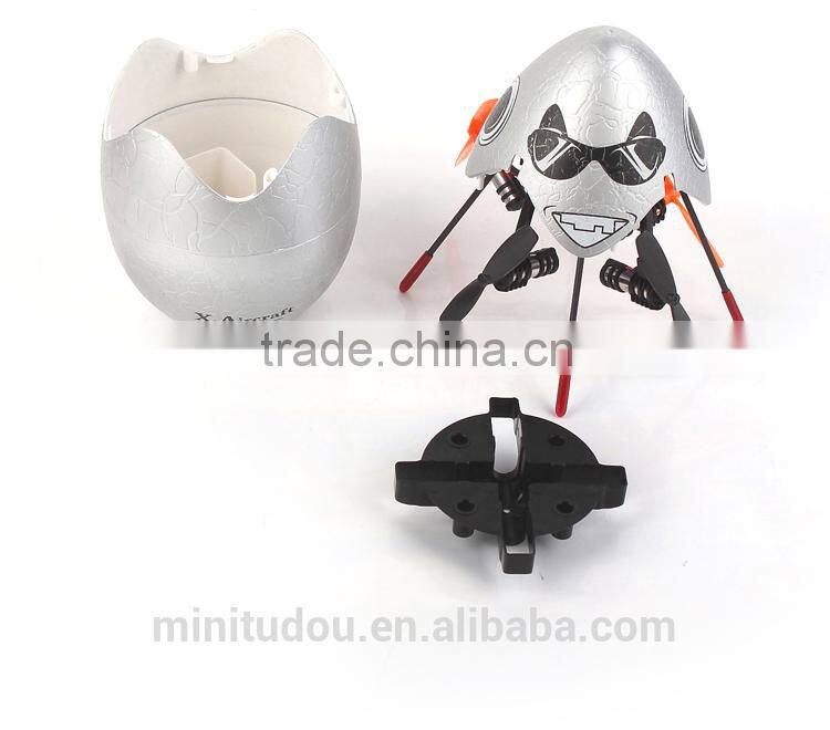 2014 New Products 7.9CM 4CH 6 Axis Flying Egg Quadcopter Toy 6057