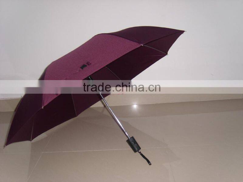 2 fold umbrella for advertising, cheap gift umbrella