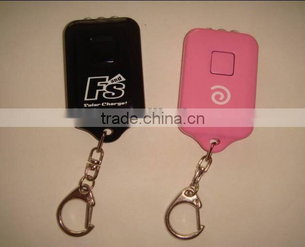 promotion gift item solar led keychain,adverstising solar keychains ,cheap items to sell led solar keychain