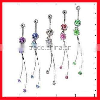 fashion piercing body jewelry acrylic navel ring