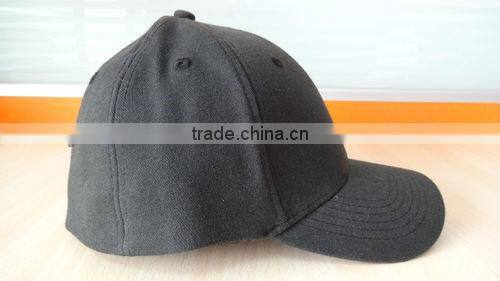 high quality printed green 6 panel fitted baseball hat