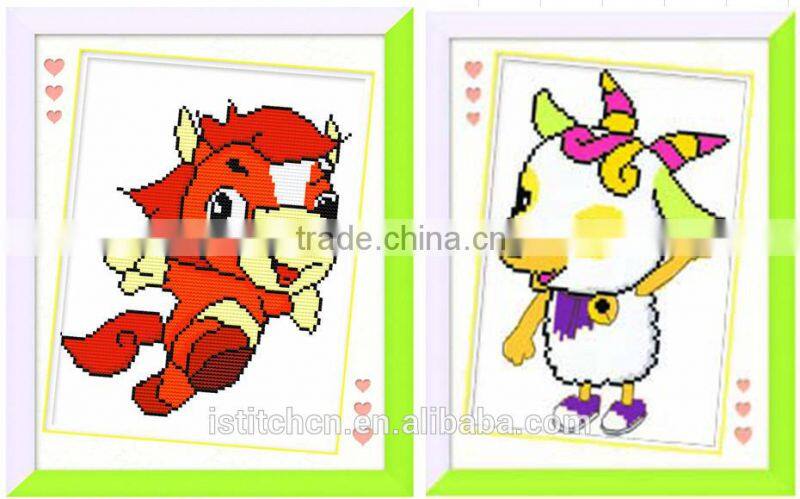 Chinese zodiac cross stitch