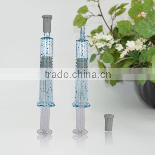 Mini small size 2ml syring for cosmetic packaging , for eye serum care