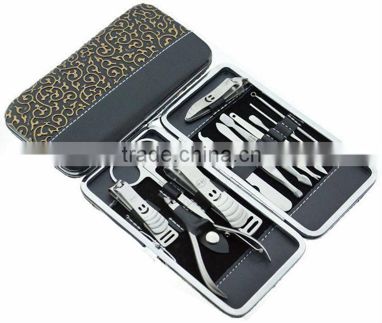 Nail Care 12 Piece Cutter Set Cuticle Clipper Manicure Pedicure Kit