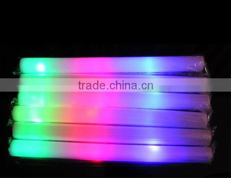 Rainbow Led flashing foam stick concert baton